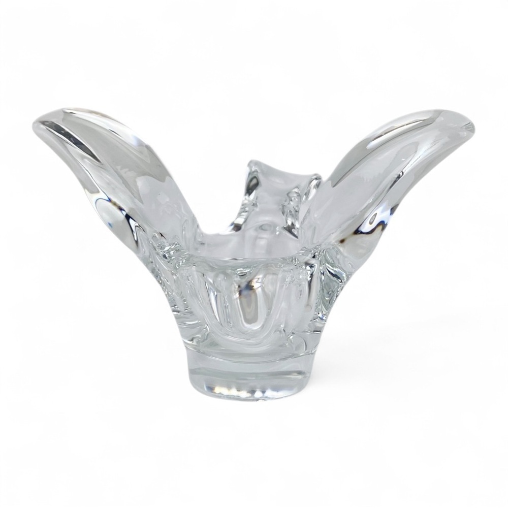 Princess House French Crystal Glass Soaring Bird Dove Candy-Nut Dish​ - Picture 3 of 6